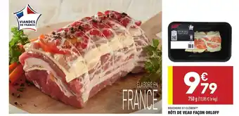 Rôti de Veau Façon Orloff
