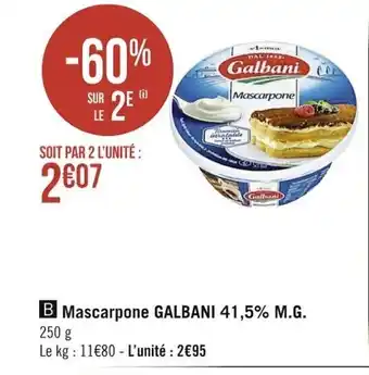 Mascarpone Galbani 41,5% M.G