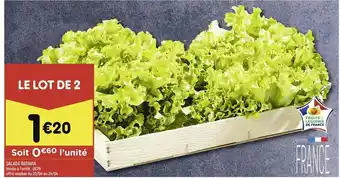Leader Price Salade batavia offre