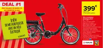 Promo Velo a assistance electrique chez Carrefour Market