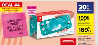Carrefour Market Console Nintendo offre