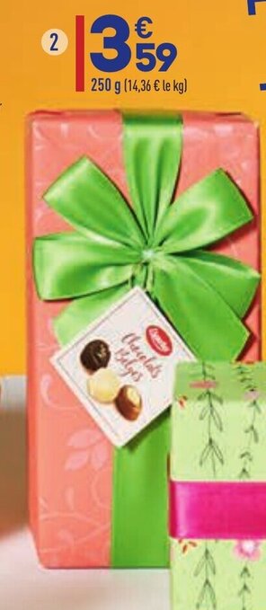ALDI Ballotin de Chocolats Belges offre