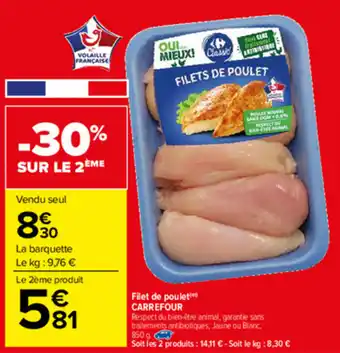 Carrefour Market Filet De Poulet Carrefour offre