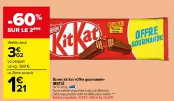 Barres Kit Kat