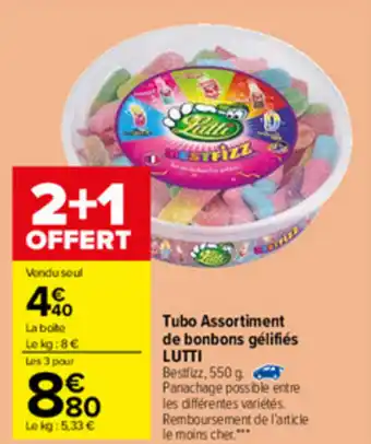 Carrefour Market Tubo Assortiment De Bonbons offre