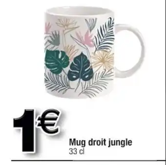 Mug droit jungle