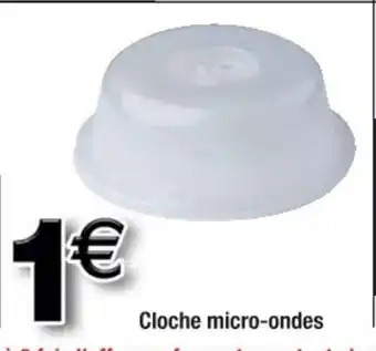 Cora x Carrefour Cloche micro-ondes offre