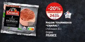 Monoprix Charal façon tournedos offre