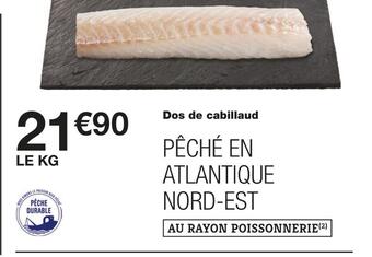 Monoprix Dos de cabillaud offre