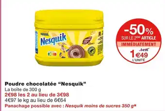 Nesquik poudre chocolatée