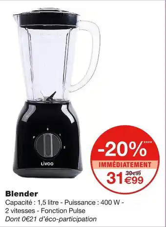 Monoprix Blender offre
