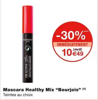 Monoprix Bourjois mascara healthy mix offre