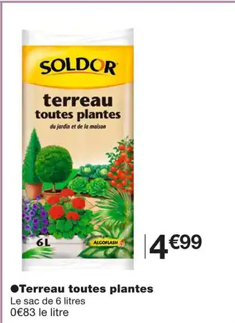 Monoprix Terreau toutes plantes offre