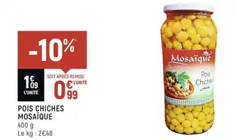MosaĂŻque pois chiches