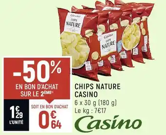 Spar Casino chips nature offre