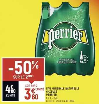Spar Perrier eau minérale naturelle gazeuse offre