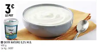 Spar Skyr nature 0,2% m.g. offre