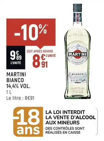 Spar Martini martini bianco 14,4% vol. offre