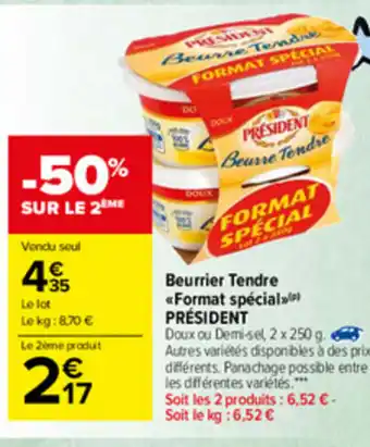 Carrefour Market Beurrier Tendre offre