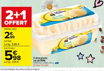 Carrefour Market Crème Glacée La Laitière offre