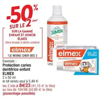 Cora x Carrefour Protection caries dentifrice enfant offre