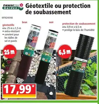 Norma Géotextile ou protection de soubassement offre
