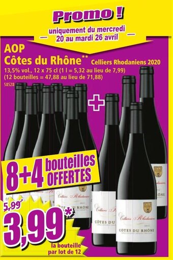 Norma AOP Côtes du Rhône offre