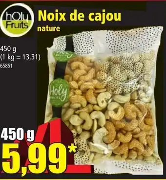 Norma Noix de cajou offre
