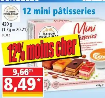 Norma 12 Mini patisseries offre