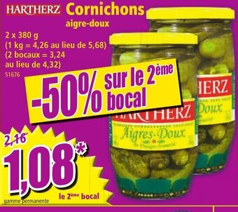 Norma Cornichons offre