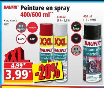 Norma Peinture en spray offre