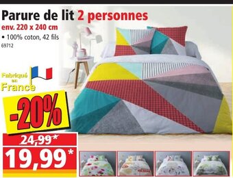 Norma Parure de lit 2 personnes offre