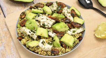 Géant Casino Salade poulet avocat offre