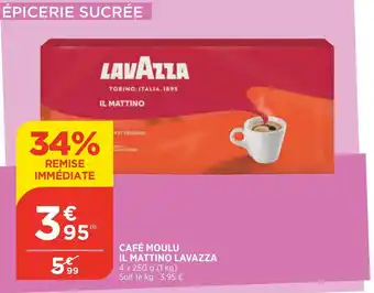 Bi1 Café moulu il mattino lavazza offre