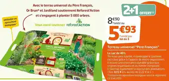 Jardiland Terreau universel offre