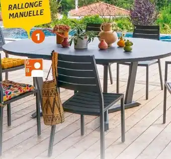 Jardiland Table extensible “Mila” offre
