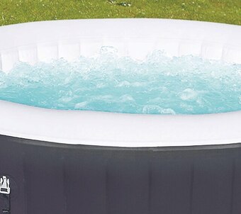Brico Dépôt SPA GONFLABLE "MIAMI" 4 PERSONNES LAY-Z-SPA offre