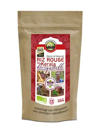 naturéO RIZ ROUGE DU KÉRALA offre