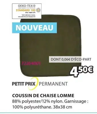 JYSK Coussin de Chaise Lomme offre