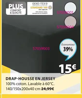 JYSK Drap-Housse En Jersey offre