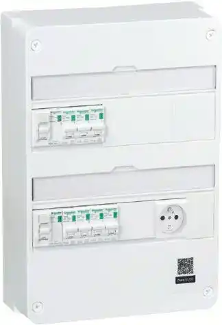 Brico Dépôt TABLEAU MONTÉ CÂBLÉ 2 RANGÉES 26 MODULES T1/T2/T3 offre