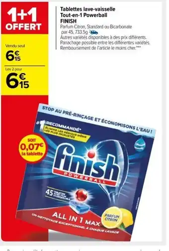 Carrefour Market Tablettes Lave-Vaisselle offre