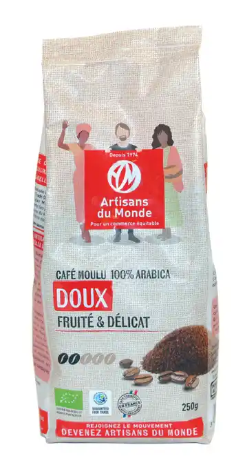 naturéO CAFÉ DOUX 100% ARABICA offre