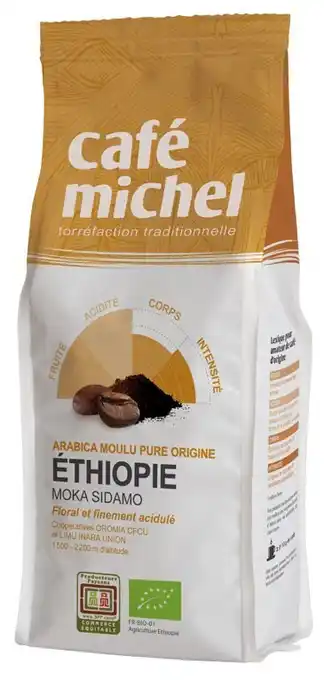 naturéO CAFÉ ÉTHIOPIE MOKA SIDAMO offre