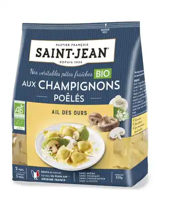 naturéO RAVIOLI CHAMPIGNON AIL offre