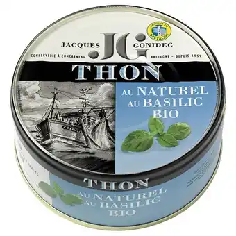 naturéO THON LISTAO NATURE & BASILIC BIO offre