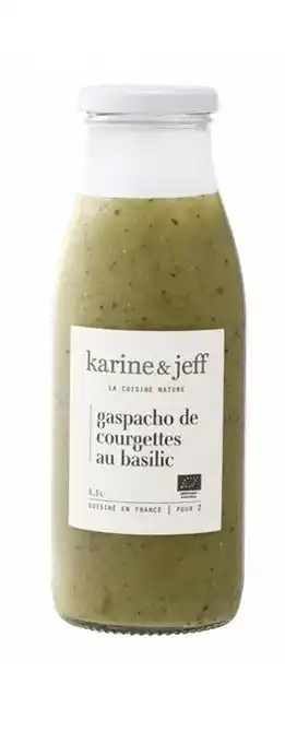 GASPACHO COURGETTES BASILIC