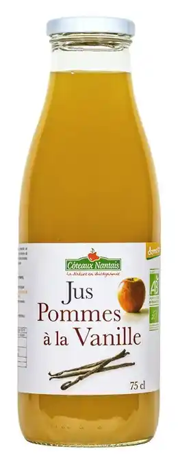 naturéO JUS DE POMMES VANILLE offre