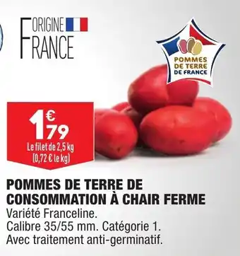 ALDI Pommes de Terre de Consommation à Chair Ferme offre