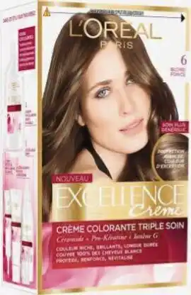 Crème coloration 06 blond foncé Excellence*